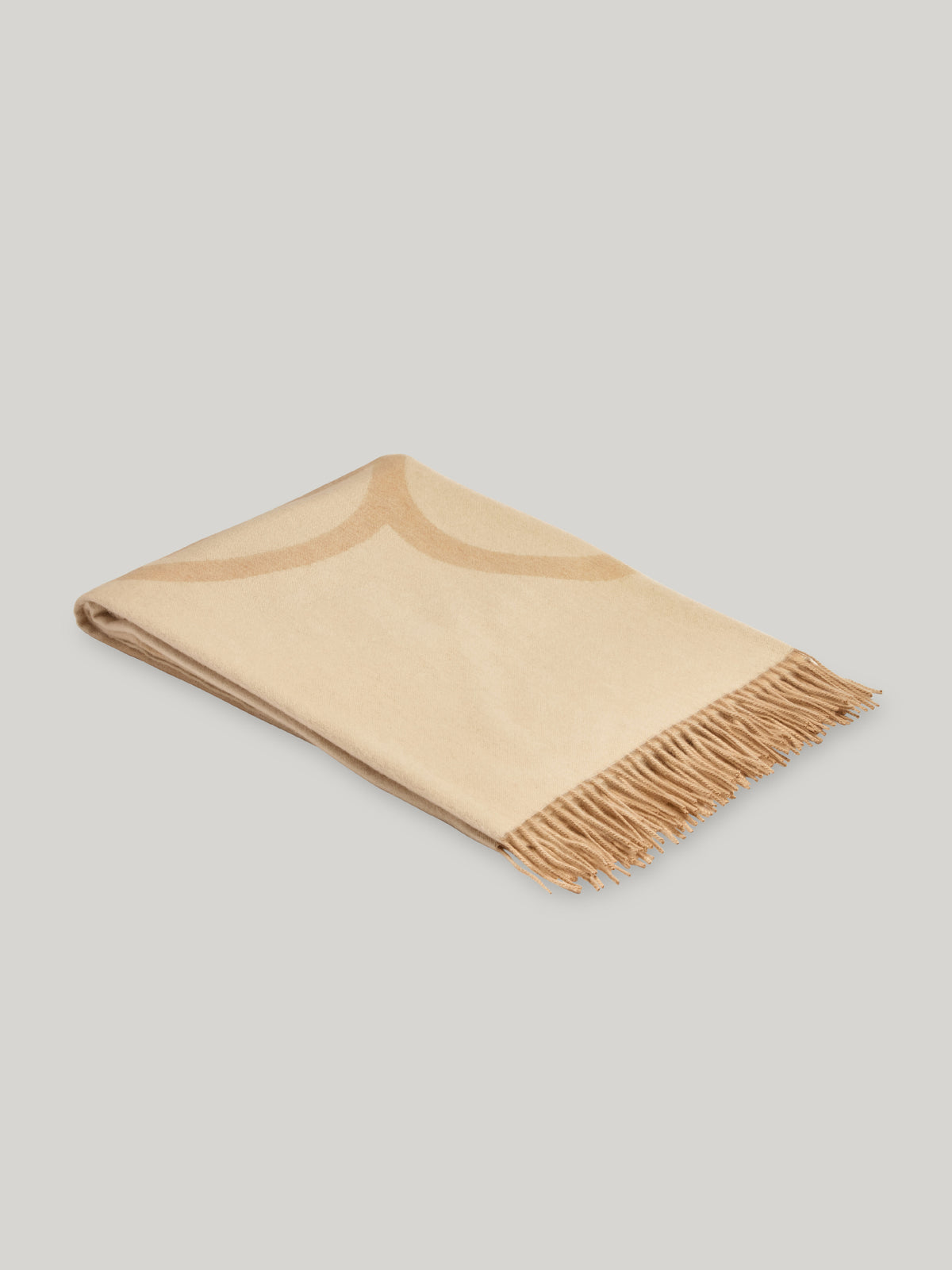 Motif Cashmere Blanket